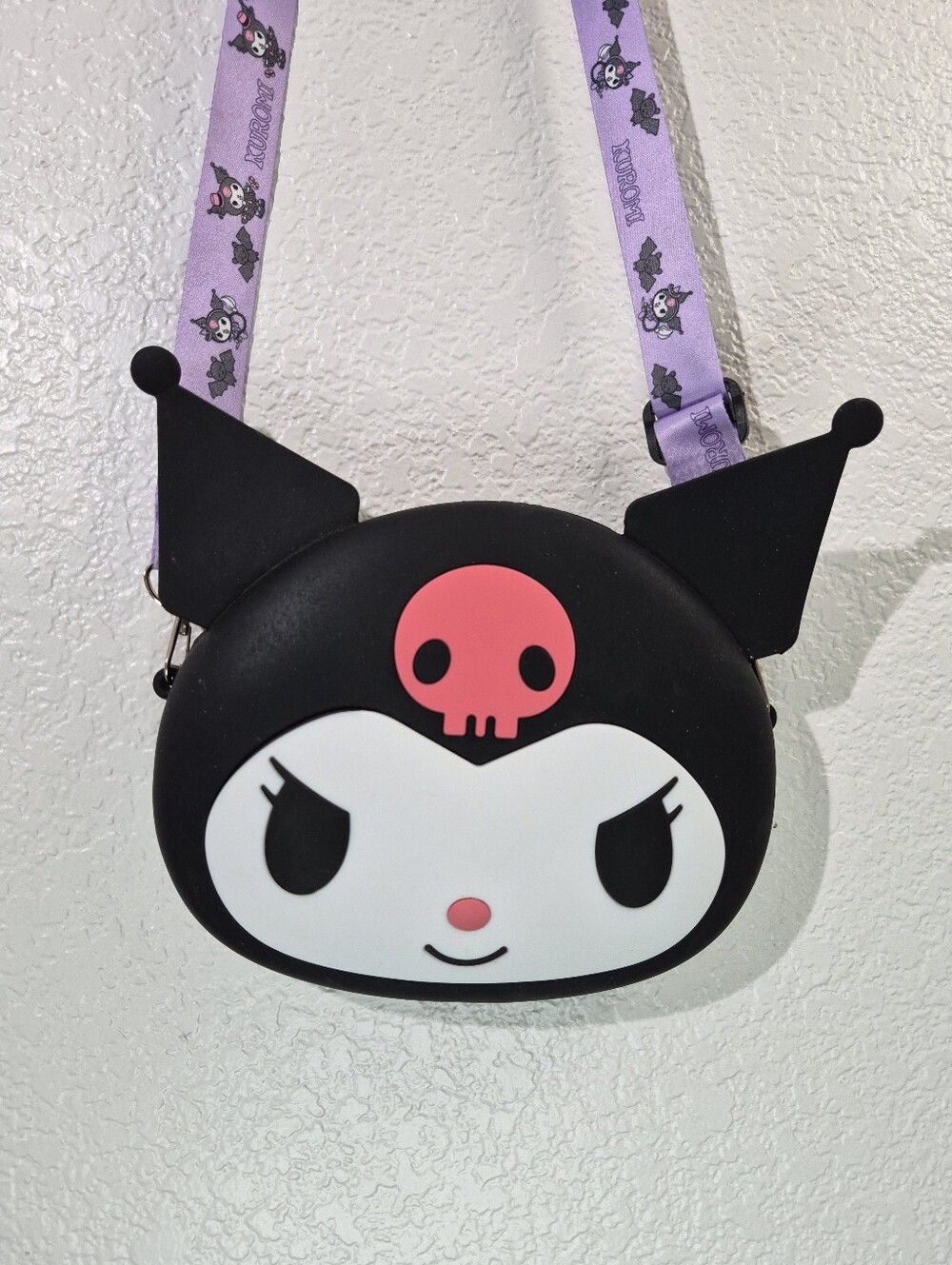 Kuromi Hello Kitty Purple Purse For Sale